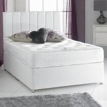 White deals divan bed